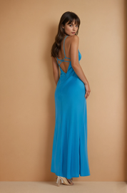 Annette Ruched Maxi Dress