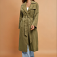 Gille Khaki Trench Coat