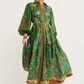 Arabella Peacock Summer Light Print Dress