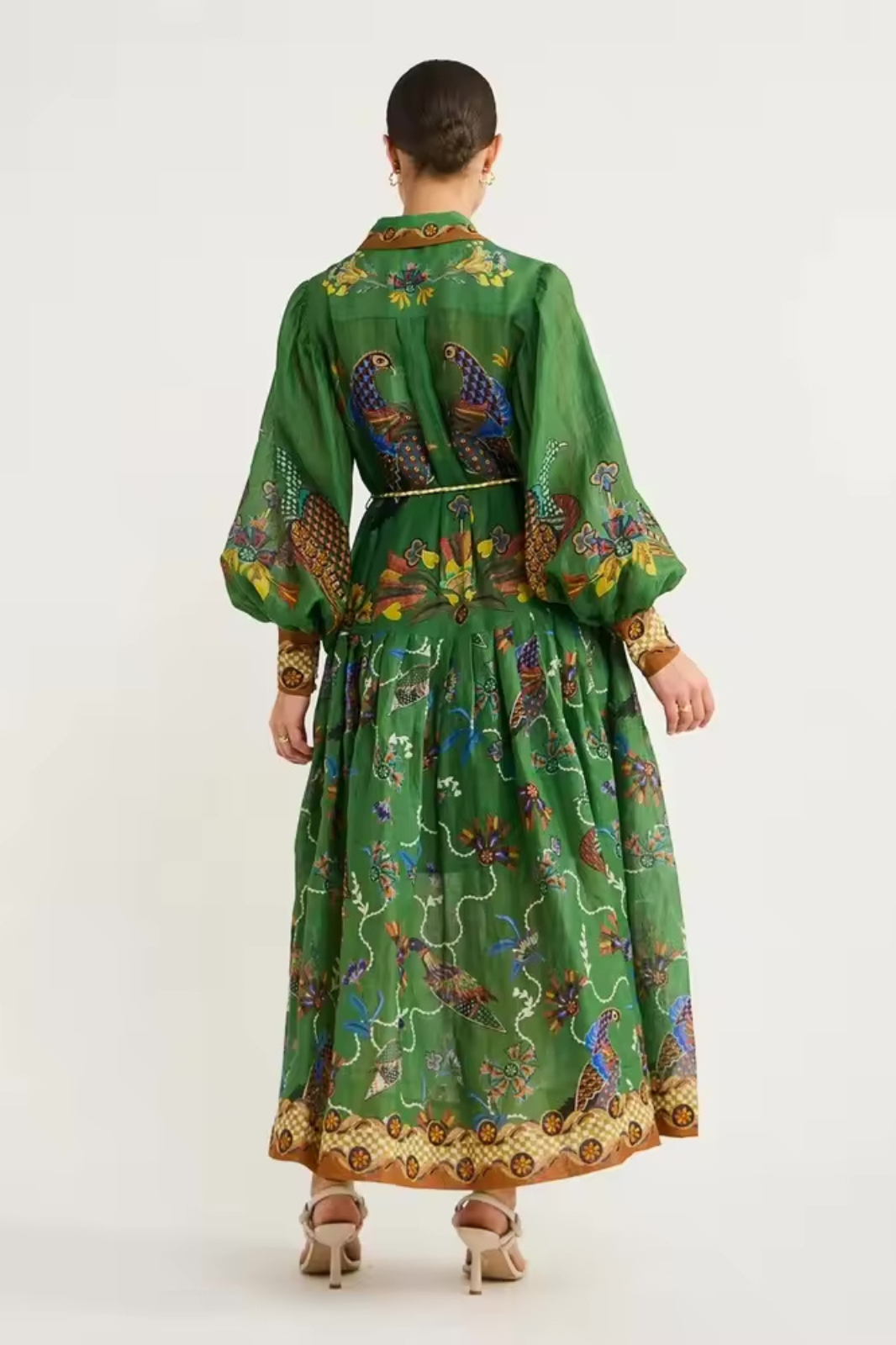 Arabella Peacock Summer Light Print Dress