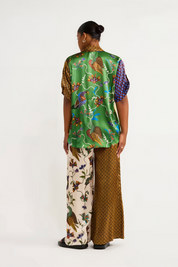Laurent Patchwork Shirt