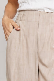 Taupe Classic Pants