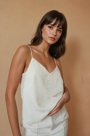 Kammi Cream Top