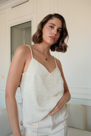 Kammi Cream Top