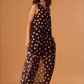 Mesh Polka Dot Maxi Dress