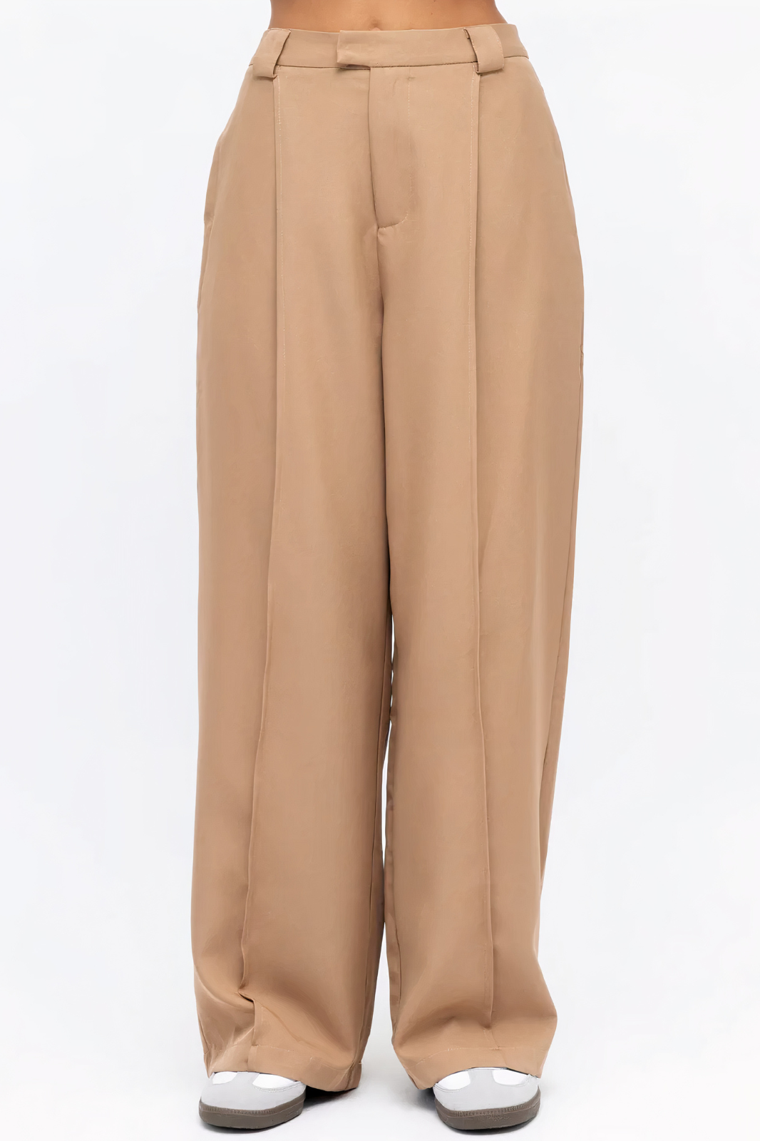 Relaxed Fit Seamed Trousers