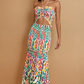 Azteca Scrunch Maxi Dress