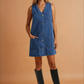 Gabby Blue Denim Dress