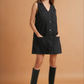 Gabby Black Denim Dress
