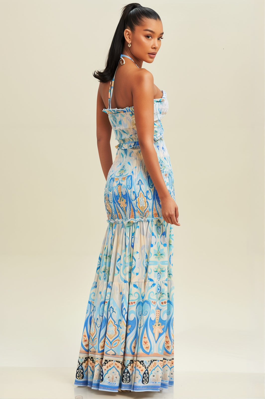 Shari Scrunch Maxi Dress