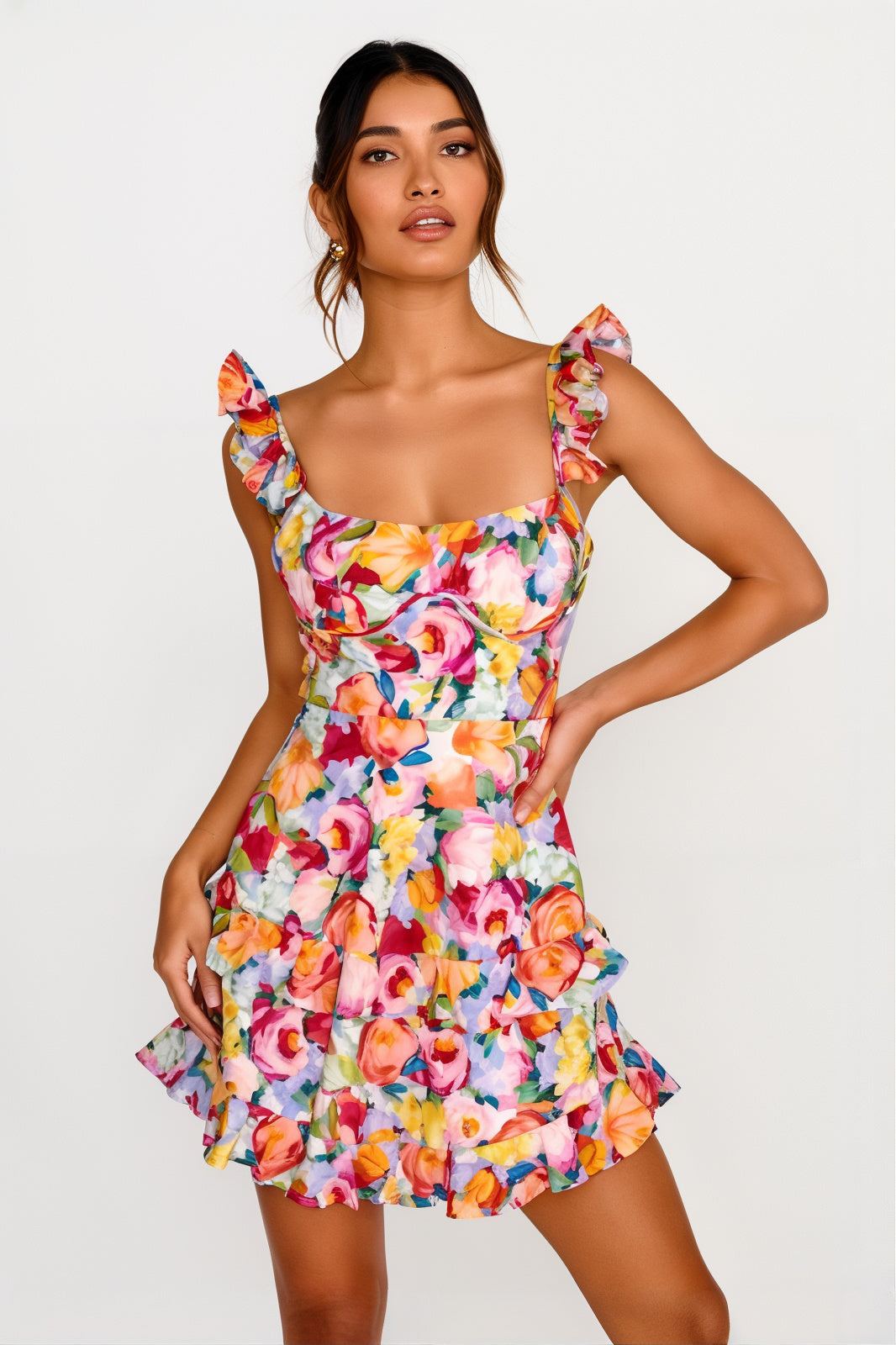 La Luna Floral Dress