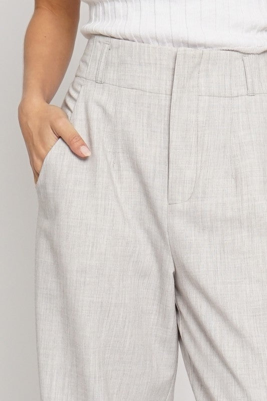 Grey Classic Pants