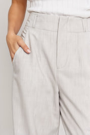 Grey Classic Pants