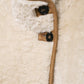 Bethany Cream Fluffy Winter Jacket