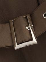 Syrie Synched  Waistband Trench Coat