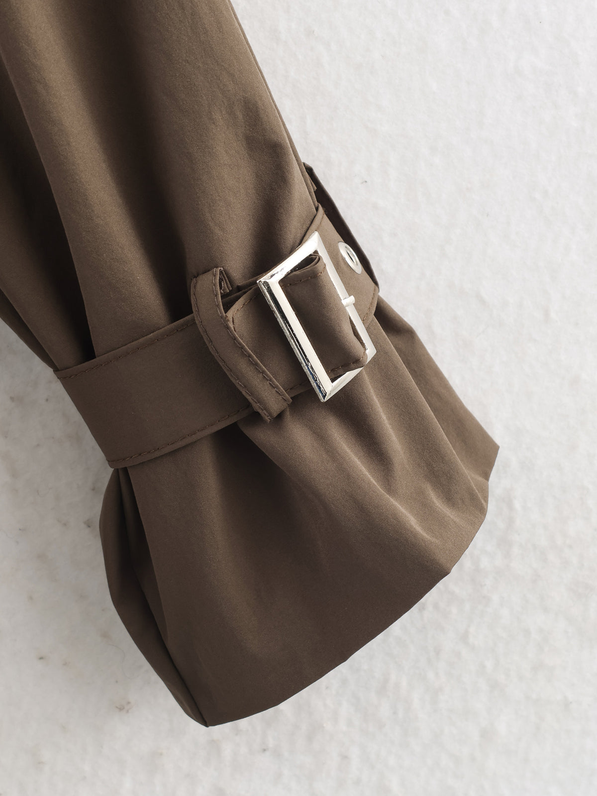 Syrie Synched  Waistband Trench Coat