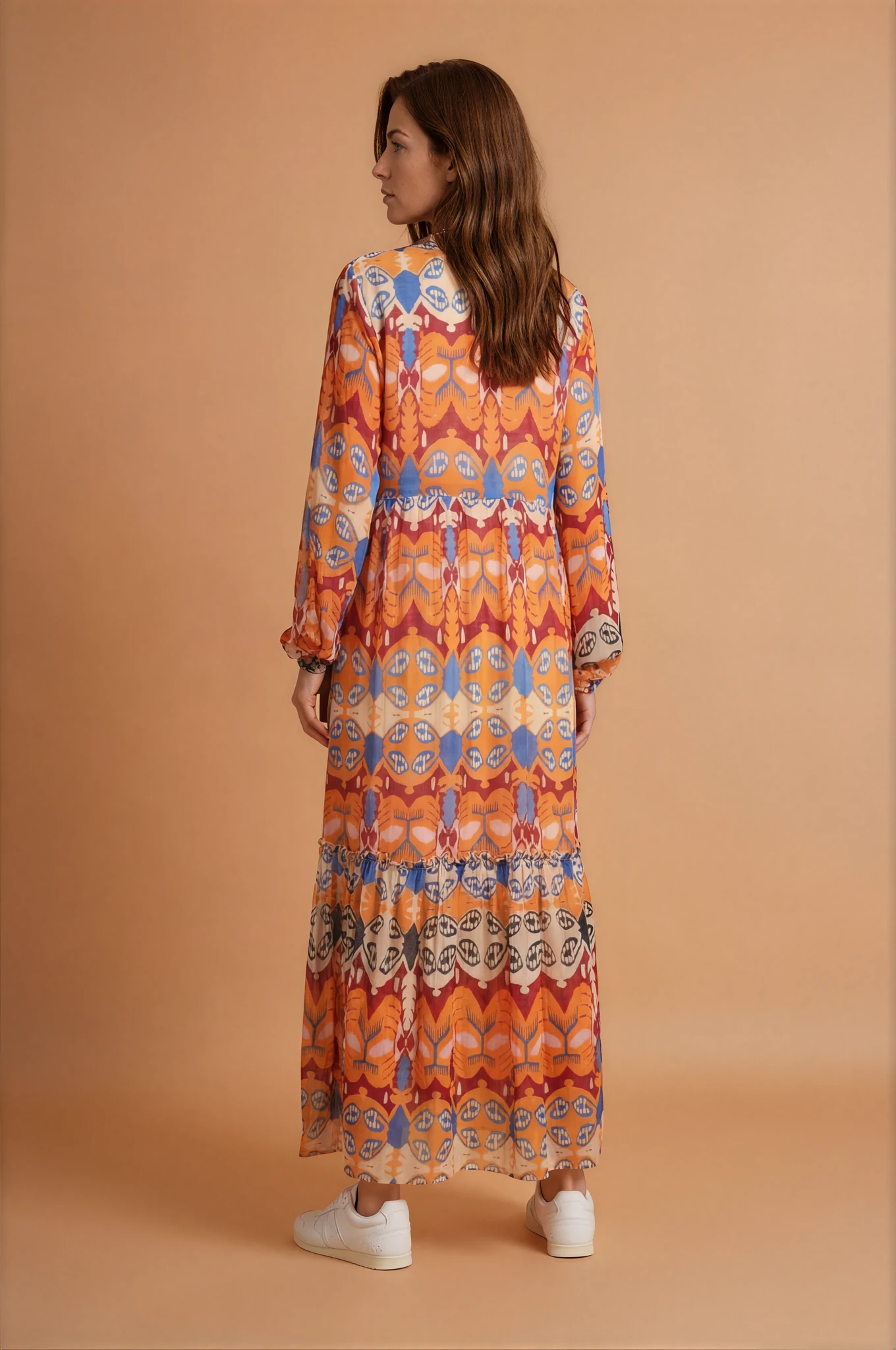 Elena Button Down Maxi Dress