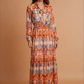 Elena Button Down Maxi Dress