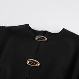Lizzy Elevated Black Midi