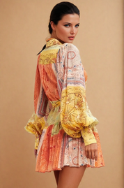 Asha Solstice Belted Dress
