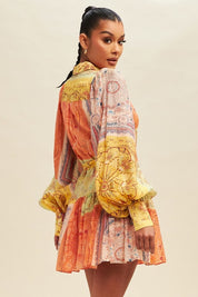 Asha Solstice Belted Dress
