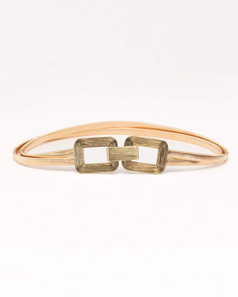 Metal Double Stretch Belt