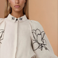 Sue Embroidered Beige Top