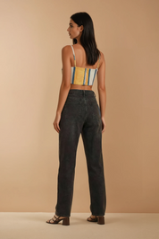 High Waisted Black Jeans