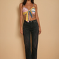 High Waisted Black Jeans