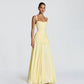 Elegant Graceful Sexy Dress Low Cut Sling Dress Solid Color Waist Tight Backless Fishtail Dress Maxi Dress for Women