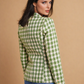 Sarah Checkered Tweed Jacket
