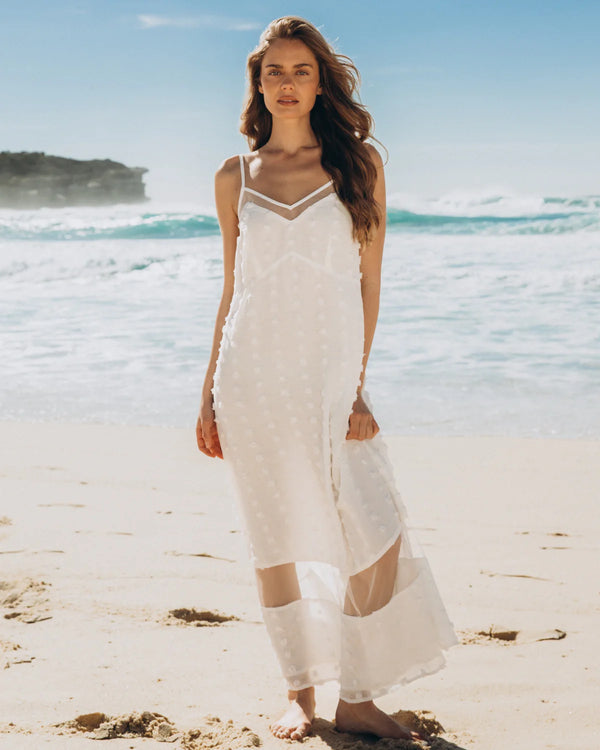 Mirra White Maxi