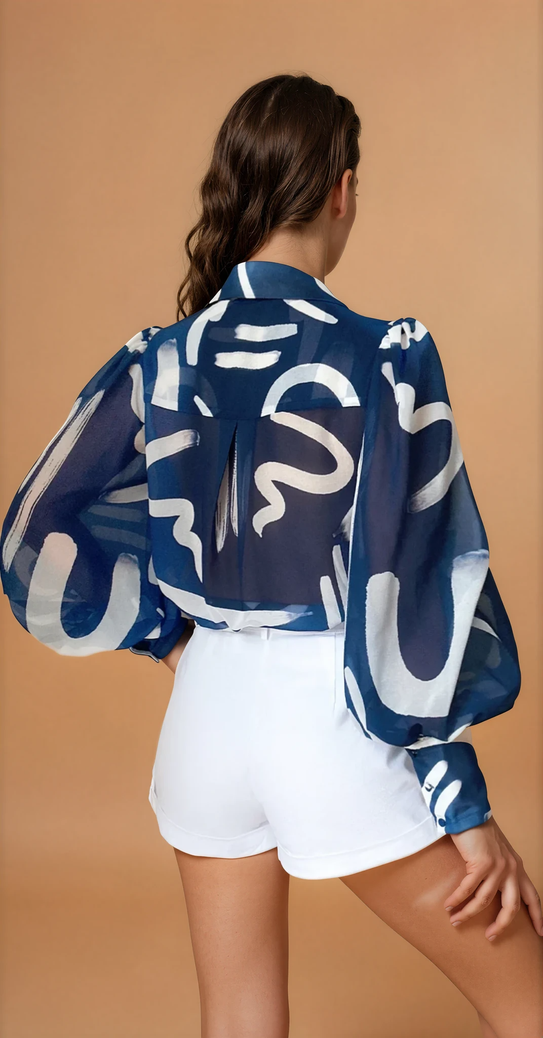 Blue & White - York Steel Fleetwood Blouse