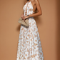 White & Sand - Clovelly Maxi Dress