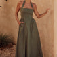 Locklea Olive Maxi Dress