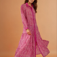 Rose Button Down Maxi Dress