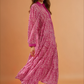 Rose Button Down Maxi Dress