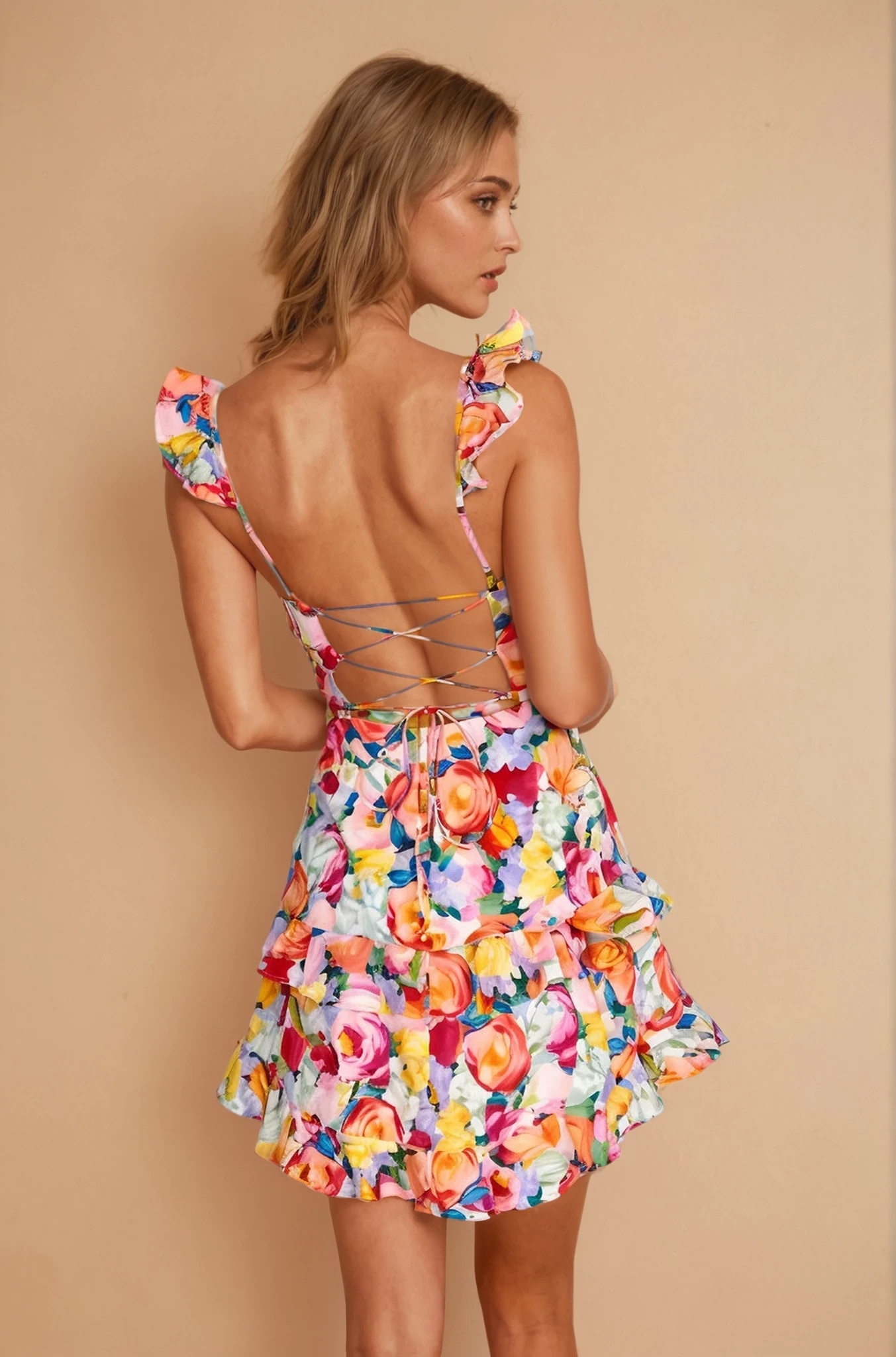 La Luna Floral Dress