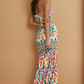 Azteca Scrunch Maxi Dress