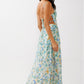 Beau Blue Floral Midi
