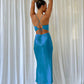 Chaya Slip Dress - Ocean