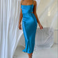 Chaya Slip Dress - Ocean