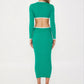 Green and White Midi