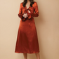 Lalette Midi Dress - Copper
