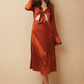 Lalette Midi Dress - Copper