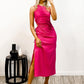 One Side Adjustable Cut Out- Pink