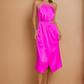 Spaghetti Cross Strap Dress