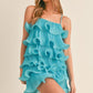 Anna Ruffle Aqua Mini - NIXII Clothing