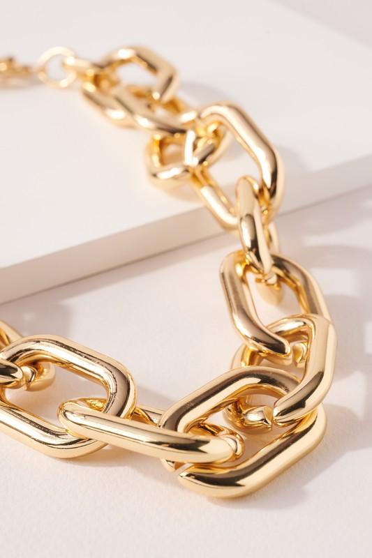 Bold Chain Necklace- G
