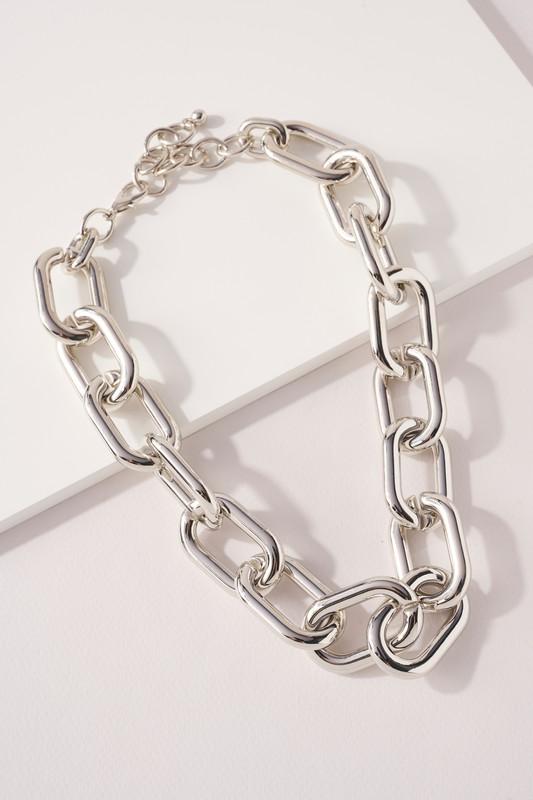 Bold Chain Necklace- S
